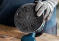 Miniatyrbild 3 av 3: Hård slipplatta 150mm Universal Multihole - BOSCH - 2608900011
