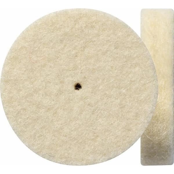 Set med 3 polerhjul - DREMEL - 429 - Diameter 26mm - Idealisk för polering av plast och metaller