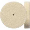 Miniatyrbild 1 av 4: Set med 3 polerhjul - DREMEL - 429 - Diameter 26mm - Idealisk för polering av plast och metaller