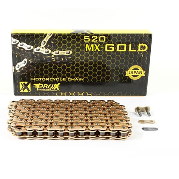 Prox Ketju Gold 520 X 120 L Kultainen 120 Links