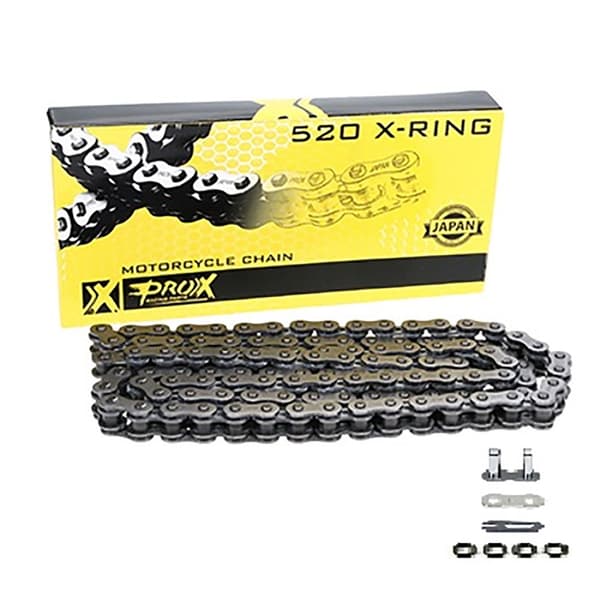 Prox Ketju Mx Rollerchain 520 Ka.rc520120xc Keltainen 120 Links