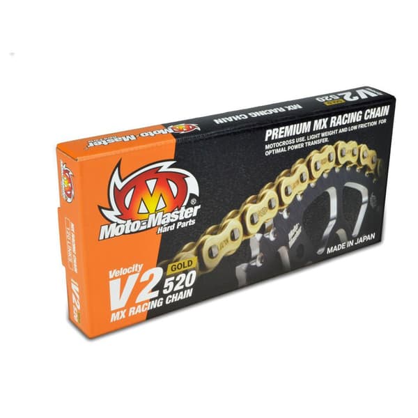 Moto-master Kæde Mx V2-520g Honda Søvfarvet 120 Links