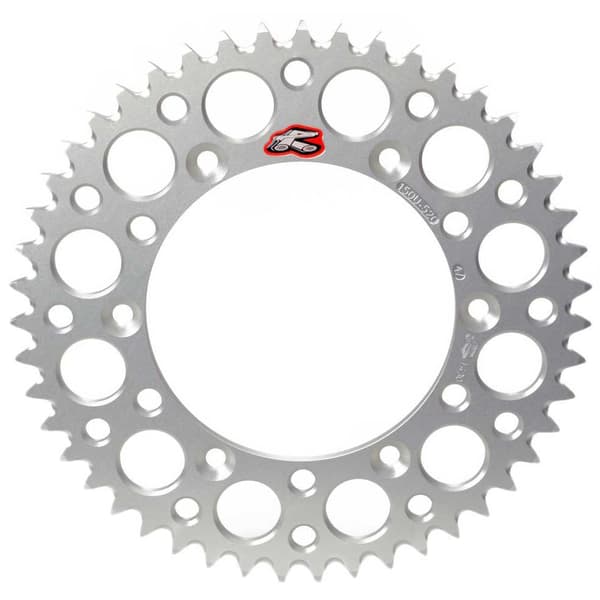 Renthal Bakre Drev 154u-520 Ultralight Grooved Silver 48t