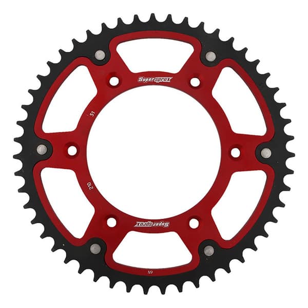 Supersprox Rst Stealth 51d 210x51 Punainen Takaosa Hammasratas Punainen 51t