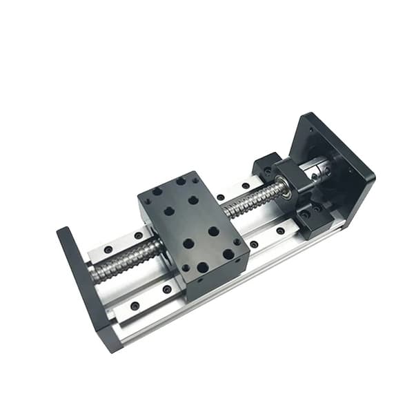 CNC Z-akselin vaihe, 100-800mm matka, MGR12 lineaarikisko, Tehokas Isku 100, Vaihtoehto 1