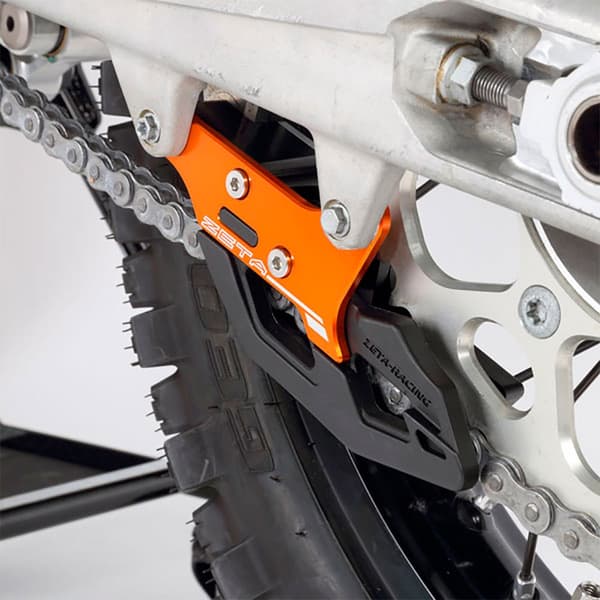 Zeta Kædeguide I Aluminium Ktm Exc 125 08-21 Ze82-1403 Orange