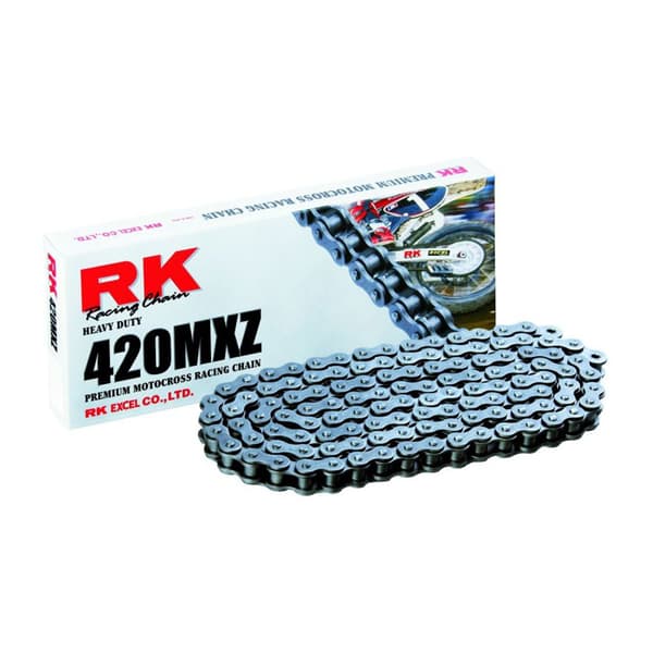 Rk 420 Mxz Clip Non Seal Drive Kedja Silver 140 Links