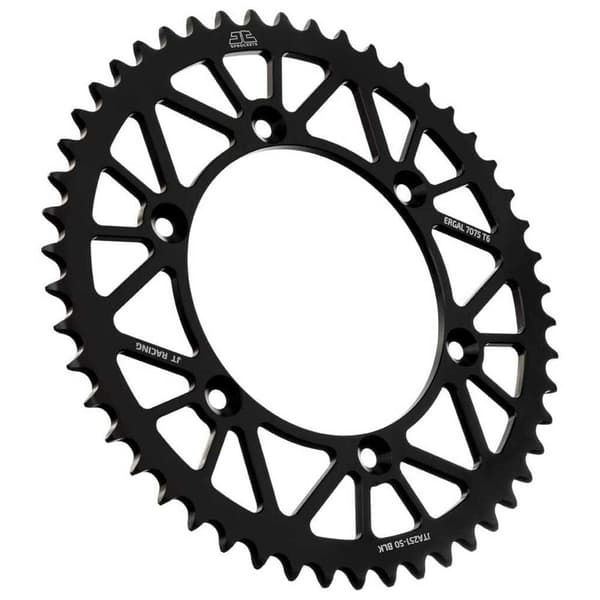 Jt Sprockets Yamaha Jta251.50blk Aluminium Bagtandhjul Sort 50t