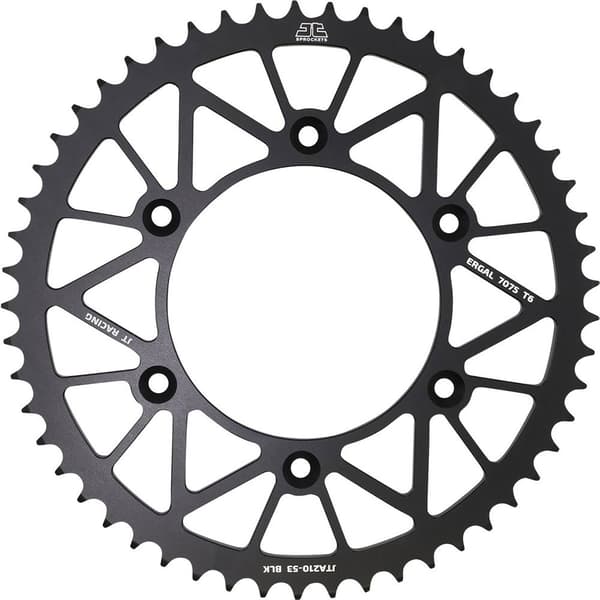 Jt Sprockets Honda Jta210.52blk Aluminium Bakre Drev Svart 52t