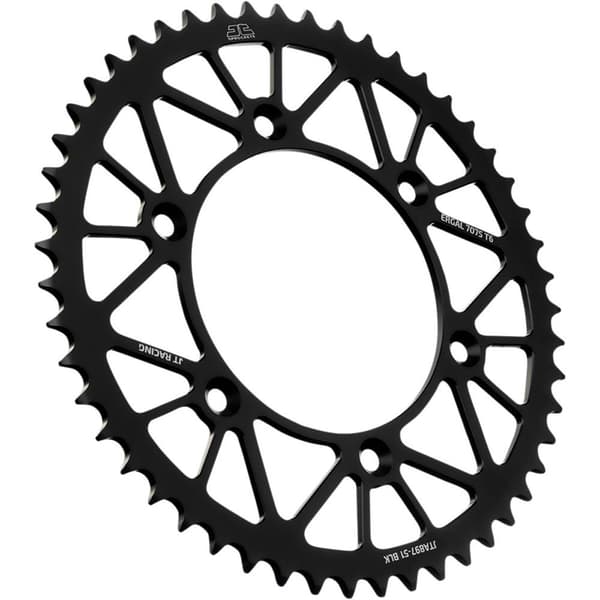 Jt Sprockets Ktm Jta897.51blk Aluminium Bagtandhjul Sort 51t