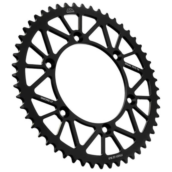 Jt Sprockets Yamaha Jta251.52blk Aluminium Takaratas Musta 52t