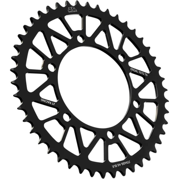 Jt Sprockets Yamaha/kawasaki Jta486.46blk Aluminium Bakre Drev Svart 46t