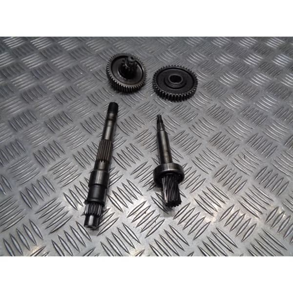 växellåda kugghjul långaxel skoter 50 kinesisk gy6 139 qma qmb 4 takt- USED