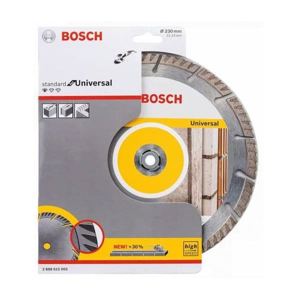 Diamantskiva 230x22,23x2,3x10mm för betong - BOSCH - 2608615065