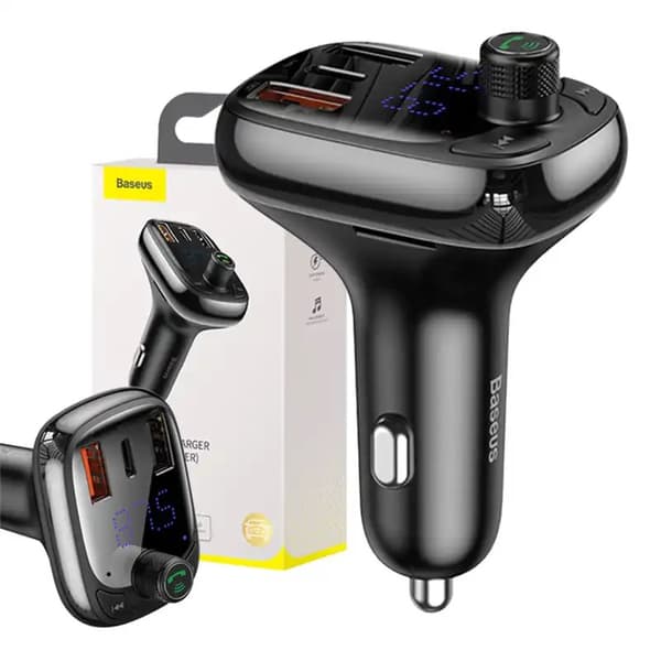 Bil Bluetooth MP3-spiller Baseus T Shaped S-13 Black OS