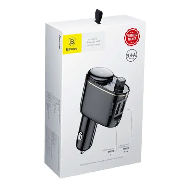Auton Bluetooth MP3-soitin Baseus S-06Black OS