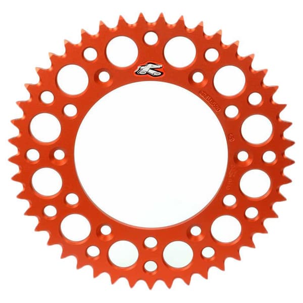 Renthal 192u-420 Ultralight Grooved Bakre Drev Orange 48t