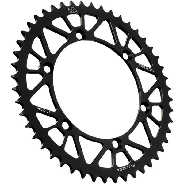 Jt Sprockets Kawasaki Jta460.48blk Aluminium Bagtandhjul Sort 48t