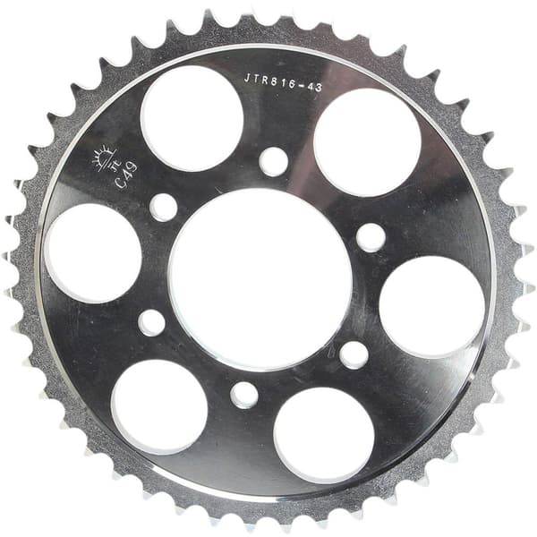 Jt Sprockets 530 Jtr816.43 Steel Bagtandhjul Søvfarvet 43t