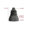 Miniatyrbild 3 av 6: KIT FLEKSIKOPPEL UNIVERSAL STANDARD W502