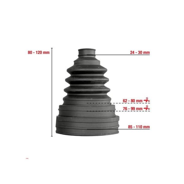 KIT FLEKSIKOPPEL UNIVERSAL STANDARD W502