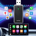 Pikkukuva 3 / 11: INF BY967B 2-in-1 langaton CarPlay & Android Auto -sovitin