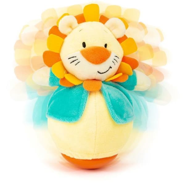 Small Foot rocker Leo junior 18 cm plysch