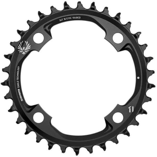 Sram X-Sync Eagle Plain kedjering Svart - 11.6218.033.000