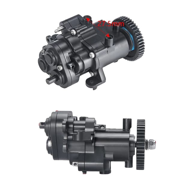 RC Gearkasse Transmissionssag, CNC Metal Konstruktion, Letvægtsdesign,1 stk