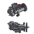 Miniatyrbillede 1 af 2: RC Gearkasse Transmissionssag, CNC Metal Konstruktion, Letvægtsdesign,1 stk