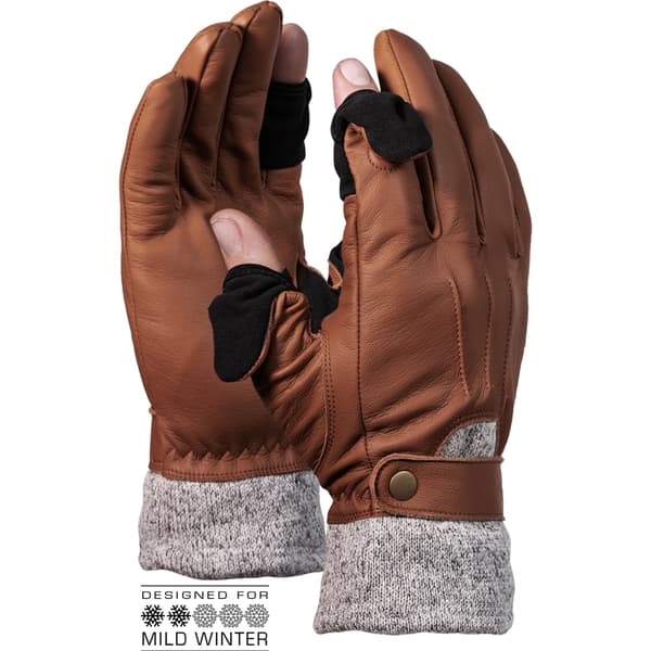 VALLERRET URBEX PHOTOGRAPHY GLOVE BROWN S