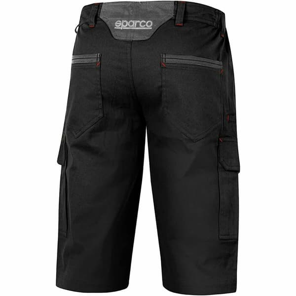 Kort byxa Sparco Bermuda Cargo Svart - XL