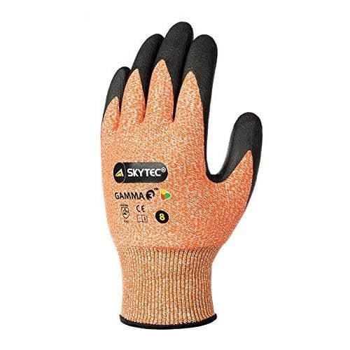 Skytec Handskar Skytec Gants Gamma 3 Handskar, stor, Amber/Black (Pack av 2) - SKY51-L
