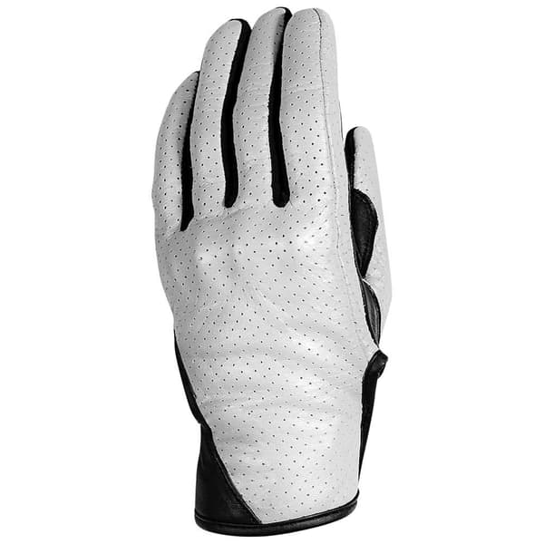Rusty Stitches Handsker Kvinde Eve Hvid,Sort XS