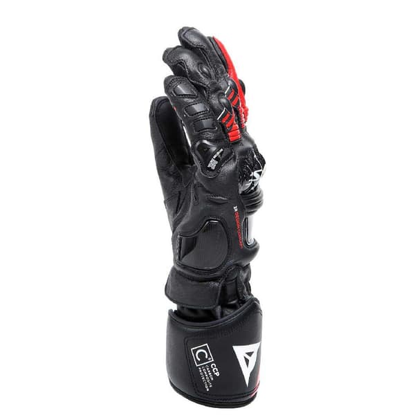 Dainese Läderhandskar Druid 4 Röd,Svart 3XL