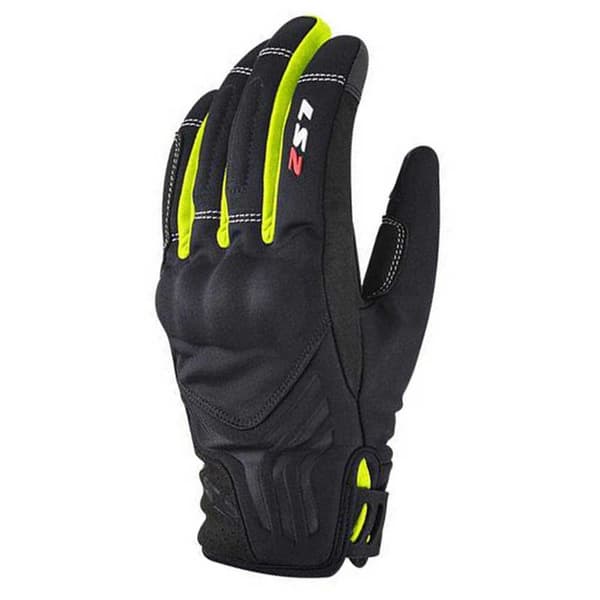 Ls2 Textil Handskar Jet Ii Svart L