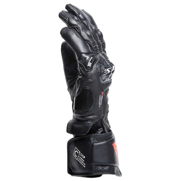 Dainese Långa Läderhandskar Carbon 4 Svart M