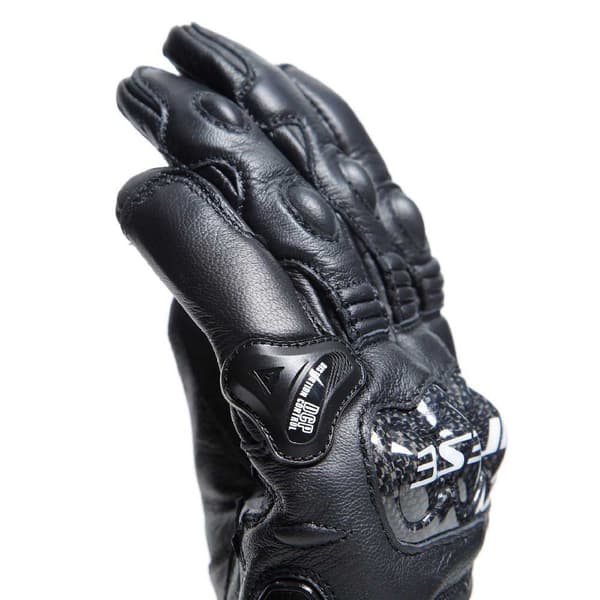 Dainese Långa Läderhandskar Carbon 4 Svart M