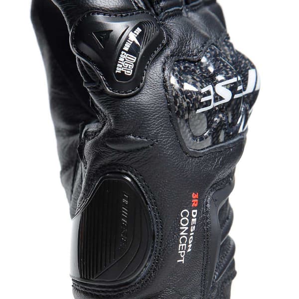 Dainese Långa Läderhandskar Carbon 4 Svart M