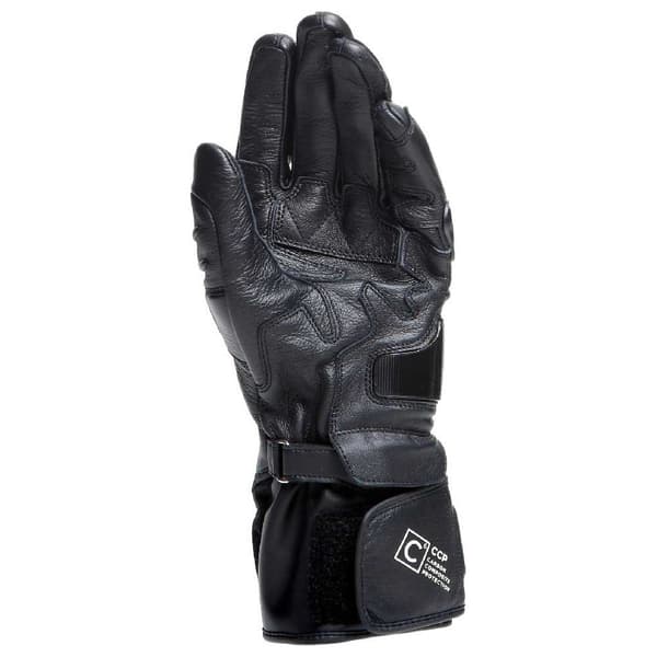 Dainese Långa Läderhandskar Carbon 4 Svart M
