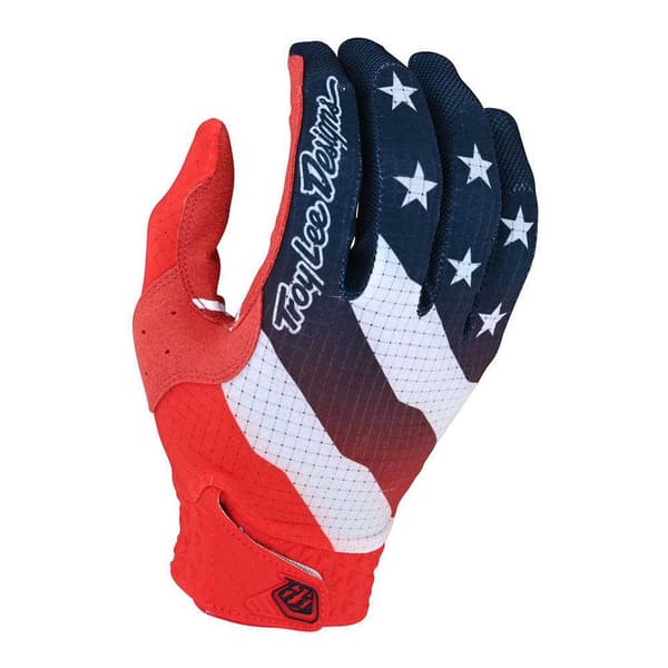 Troy Lee Designs Käsineet Air Stripes&stars Punainen L