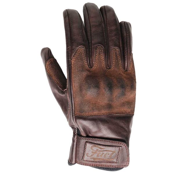 Fuel Motorcycles Nahkahanskat Rodeo Ruskea XL