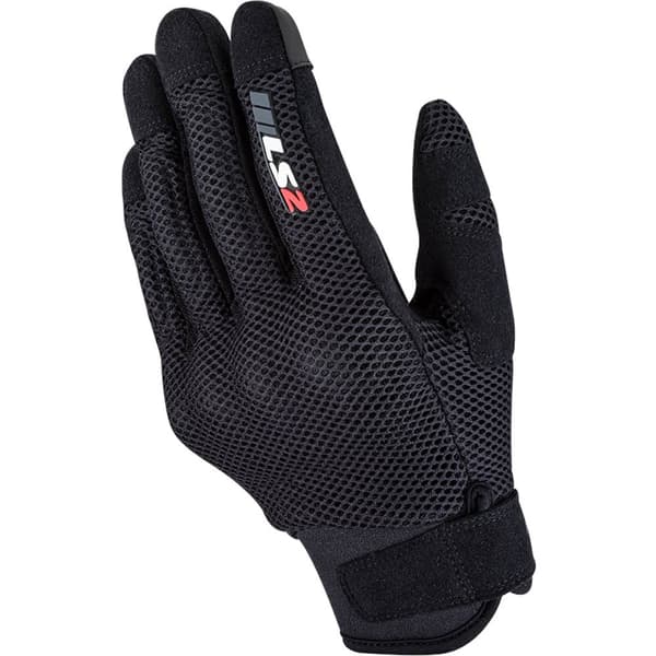 Ls2 Textil Handsker Ray Sort XL