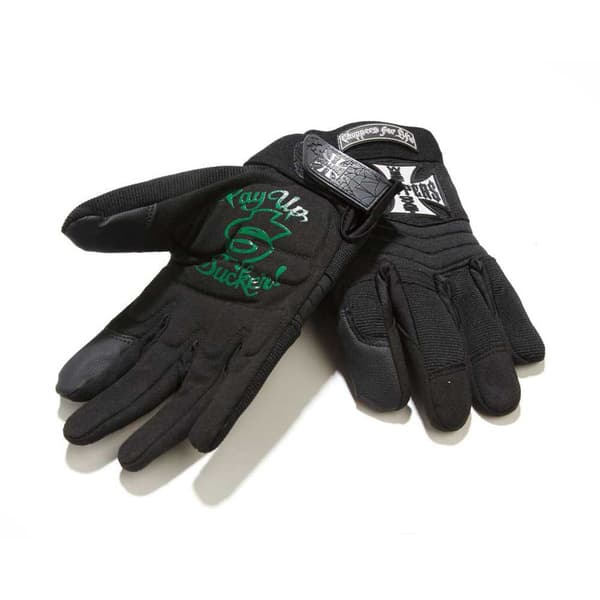 West Coast Choppers Lange Handsker Sort XL