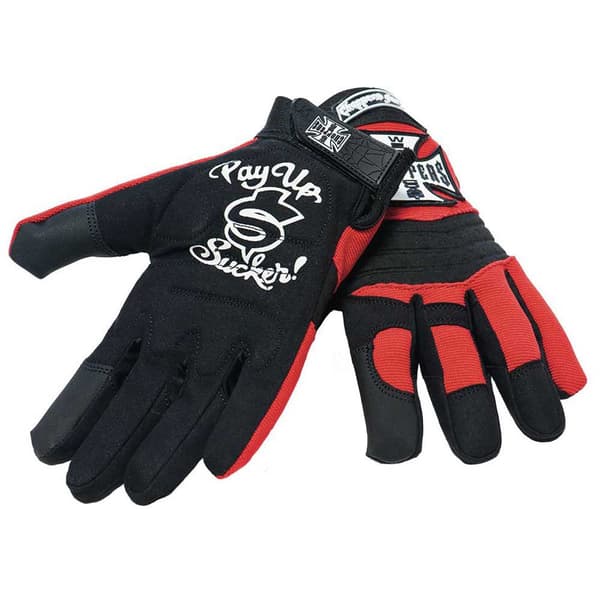 West Coast Choppers Lange Handsker Sort M