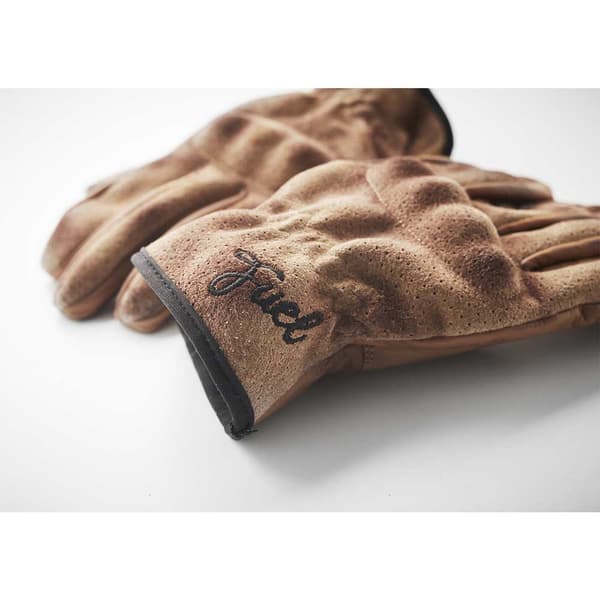 Fuel Motorcycles Handskar Flat Brun XL