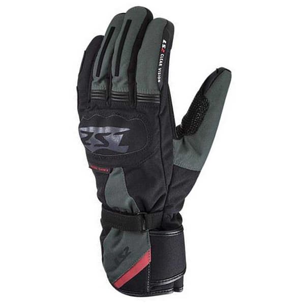 Ls2 Textil Handskar Snow Svart,Grå S