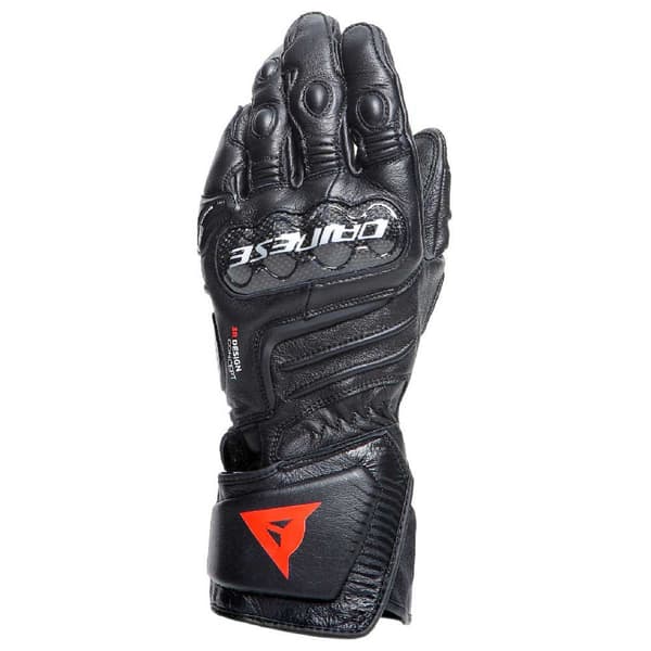 Dainese Lange Læderhandsker Carbon 4 Sort S