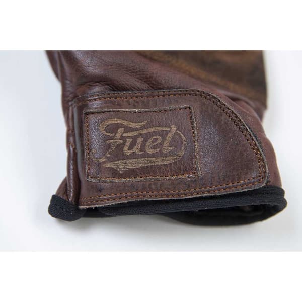 Fuel Motorcycles Læderhandsker Rodeo Brun S