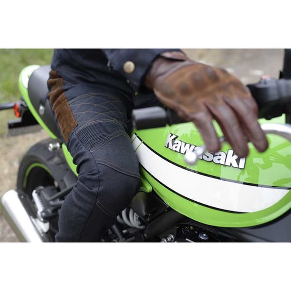 Fuel Motorcycles Læderhandsker Rodeo Brun S